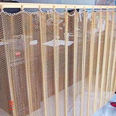 building materials and age of  metal mesh curtains