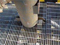 Hot galvanized G255 30 100W steel walkway grating