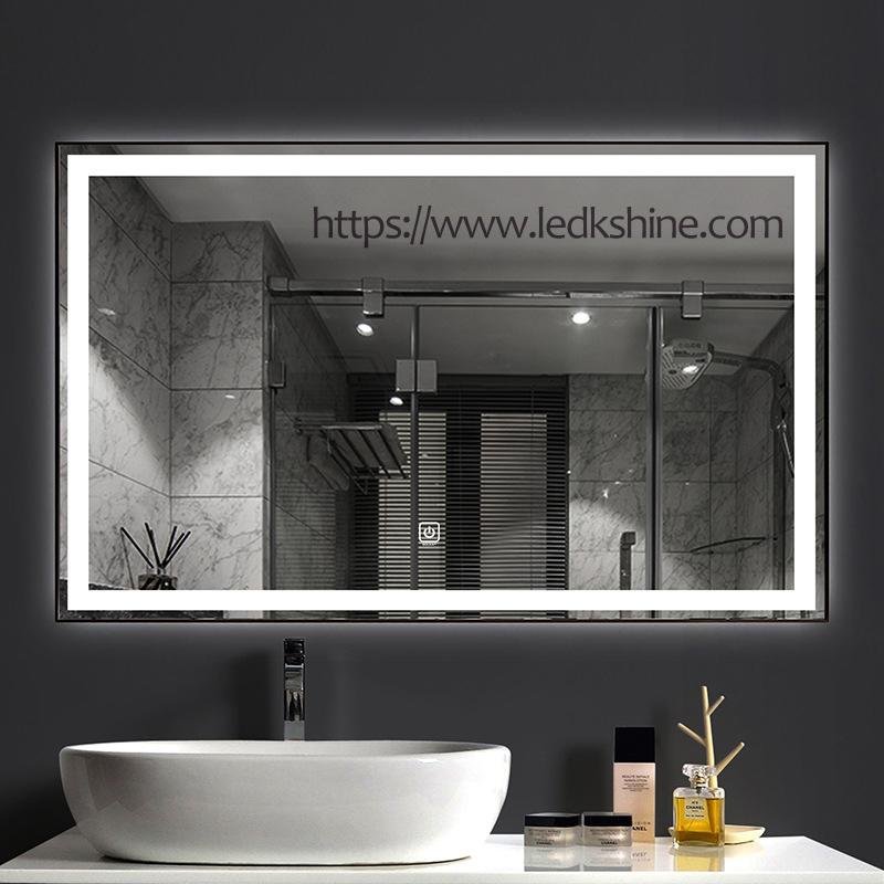 LED Rectangle bathroom mirror 4