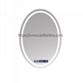 LED Oval bathroom mirror 1