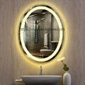 LED Oval bathroom mirror 4