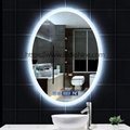 LED Oval bathroom mirror 5