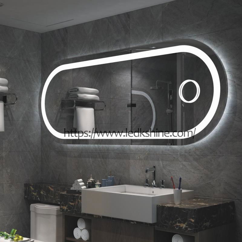 Illuminated bathroom mirrors 4
