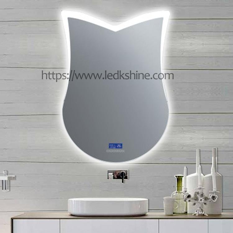 Illuminated bathroom mirrors 5