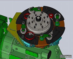  four work station CNC Ring Rolling machine