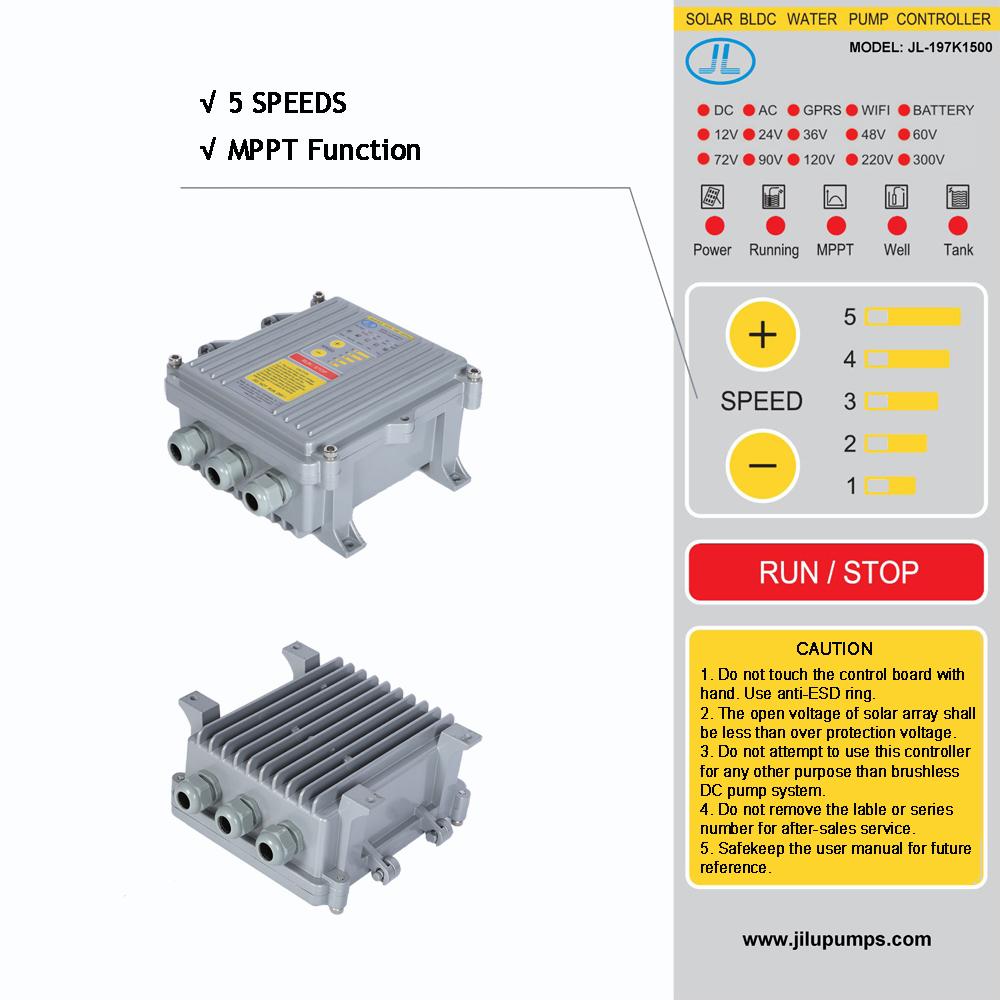 3in Centrifugal Solar DC Pump Irrigation System 900W 2