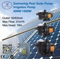 Jilu solar swimming pool pump solar pump solar surface pump 1
