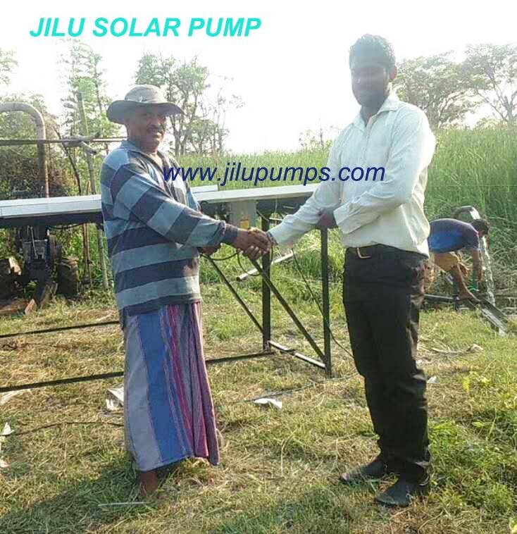 JILU solar surface pump stainless steel solar pump for irrigation 5