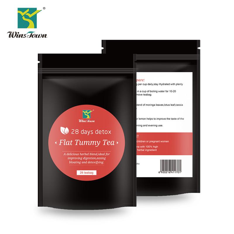 OEM ODM Herbal Flat Tummy Tea Single Teabags Pyramid Tea Bags