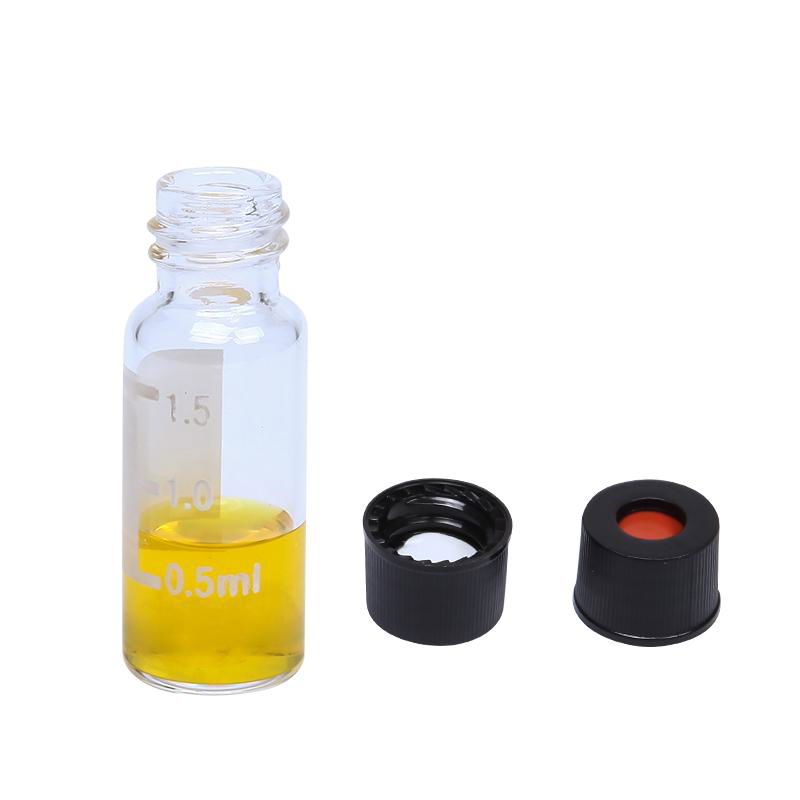 2ml clear vial with write on spot