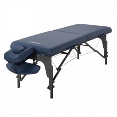 Master Massage 70cm Montclair Memory Foam Pro Portable Massage Table, Royal Blue