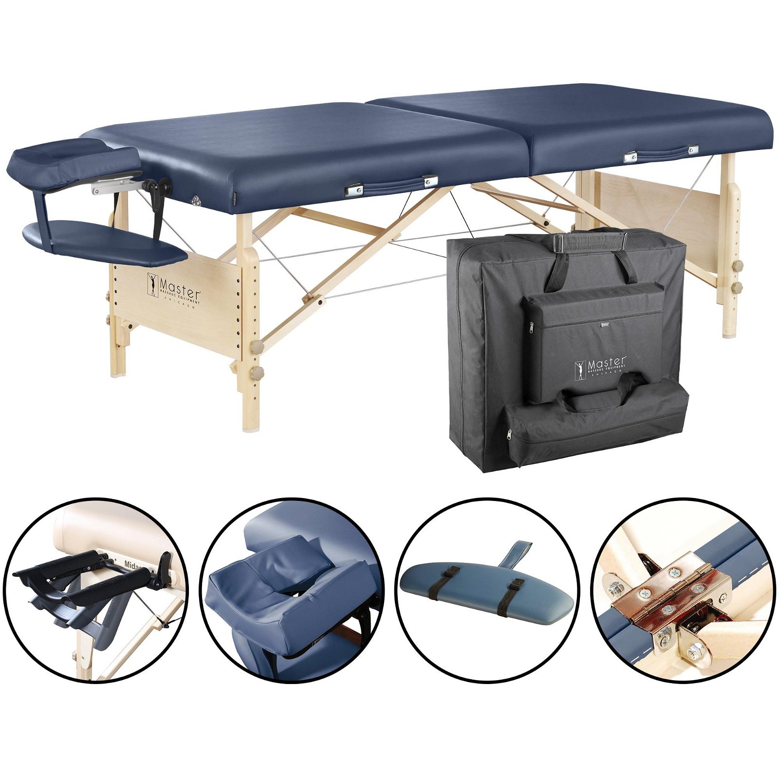 Master Massage 76cm CORONADO™ LX Portable Massage Table Massage Couch