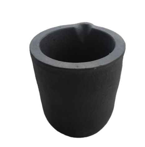 Silicon Graphite Crucible With Spout For Melting