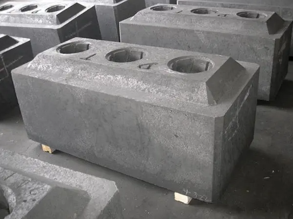 Prebaked anode carbon block for electrolytic aluminum 2