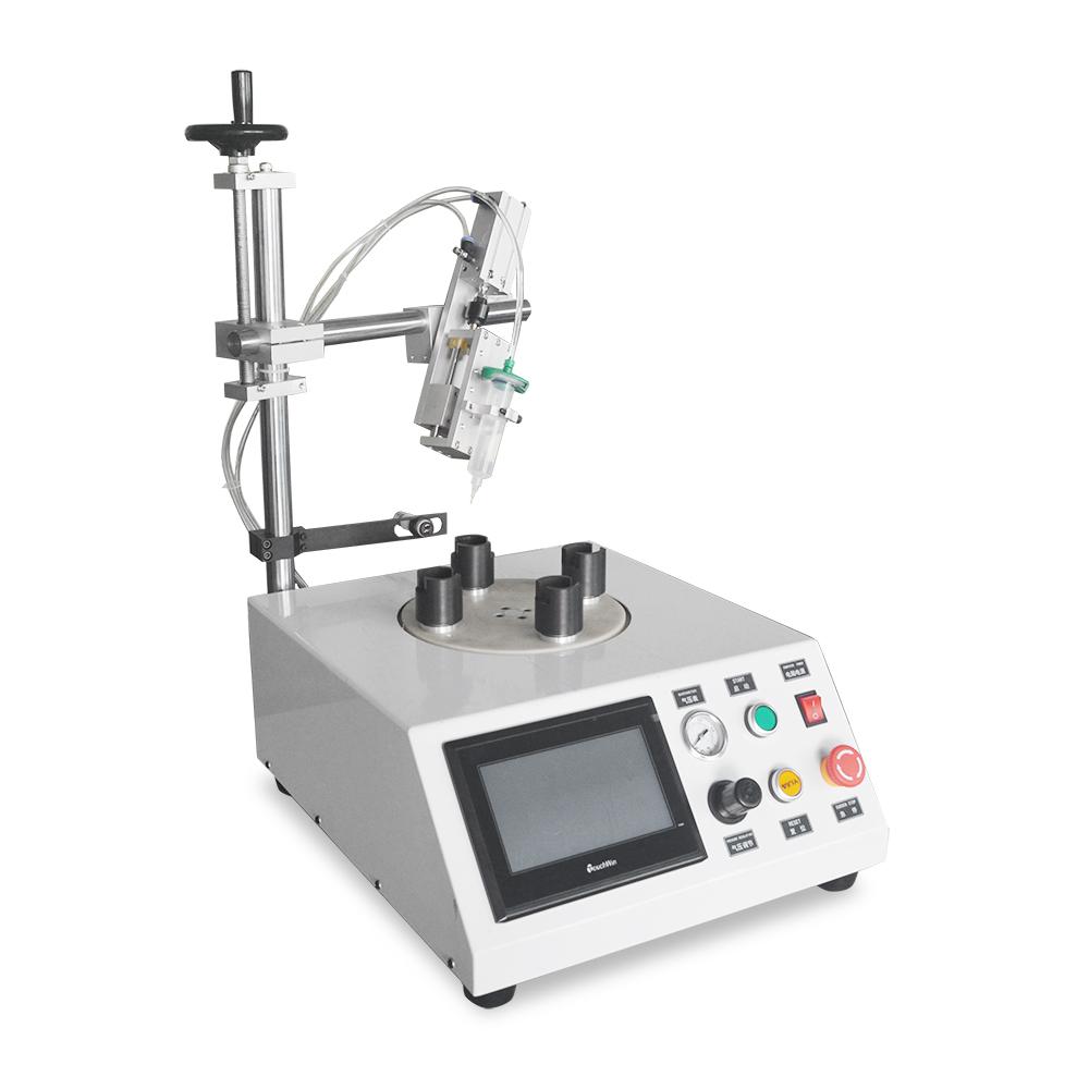 LED Light Bulb Single Adhesive Pasting Machine QP100 Yiermai