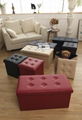 FOLDABLE STORAGE OTTOMAN