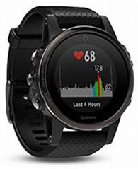 Garmin Fenix 5S Premium Multisport GPS Fitness Watch w Wrist HR Monitor 