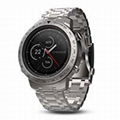 Garmin fenix Chronos Steel GPS Watch w&Brushed Stainless Steel Band  1