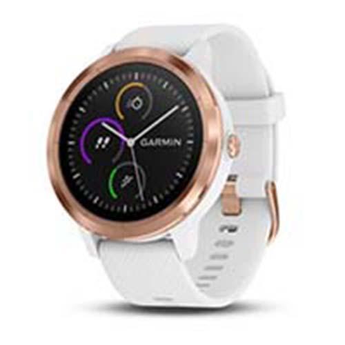 garmin vivoactive 3 white with rose gold hardware