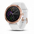 Garmin Vivoactive 3 Smart Activity Tracker Watch White Rose Gold 1