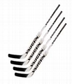 4 Vaughn 7490 composite goal stick left hand 26 white new senior hockey goalie 1