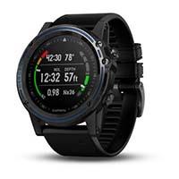 Garmin Descent MK1 GPS Dive Computer Sapphire Titanium / Black Band (China Manufacturer) - Other