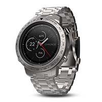 Garmin fenix Chronos Steel GPS Watch w/Brushed Stainless Steel Band