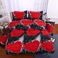 Flower 3D Duvet Cover bedding 4pcs set Bed sheet pillow cases Full/Queen/King 8
