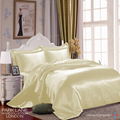 NEW KING SIZE 6PCS SATIN SILK BEDDING SET QUILT COVER FITTED SHEET PILLOW CASES 3