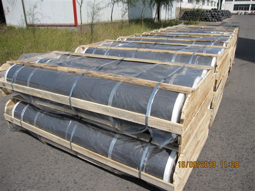   High power graphite electrode.