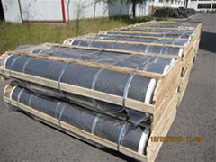   High power graphite electrode.