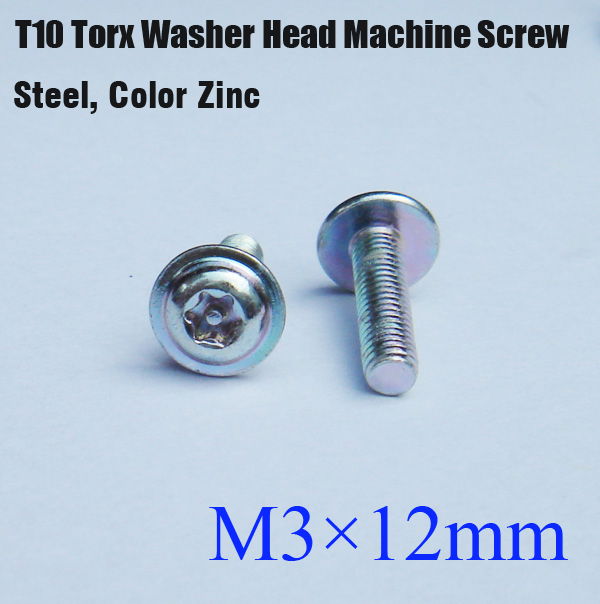 Wafer Head Torx Bolt M3*12mm 