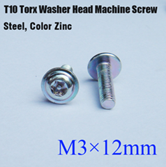 Wafer Head Torx Bolt M3*12mm