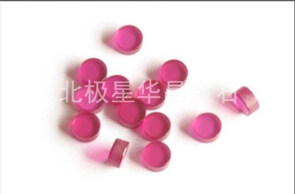 customized drawing industrial jewel bearing synthetic ruby bearing