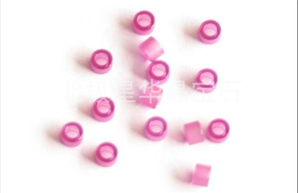 high precision Customized Size Vee hole synthetic Ruby Jewel Bearing