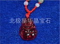 Jewelry mini ruby pendant Wholesale popular Buddha statue pendant for gift