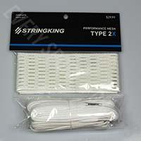 StringKing Type 2X Semi Hard Mesh Complete String Kit - White (NEW)