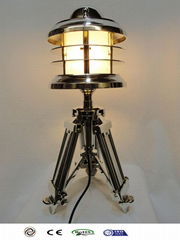 Metal Tripod Table Lamp