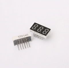 seven segment LED display -0.4 inch 3 digit