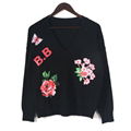 2019 F/W ladies fashionable flower print