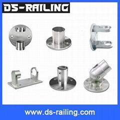 Post Base Stainless Steel Baluster Base Handrail Wall Base