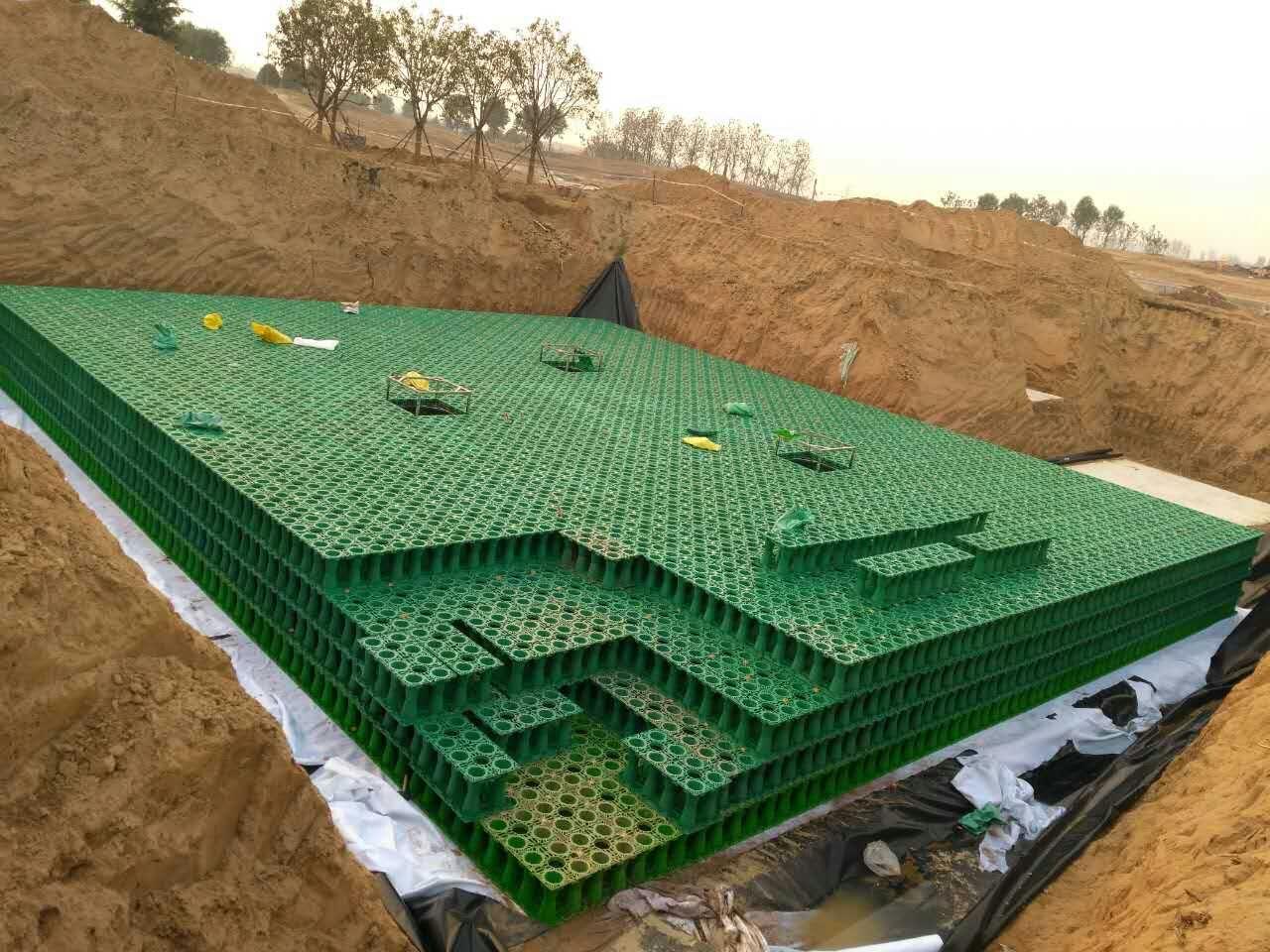 Underground Polystorm Soakaway Crates Attenuation Tank System YBS1000 Doctor Rain (China