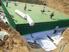 Underground Rainwater Stormwater Infiltration Attenuation Detention Tank System