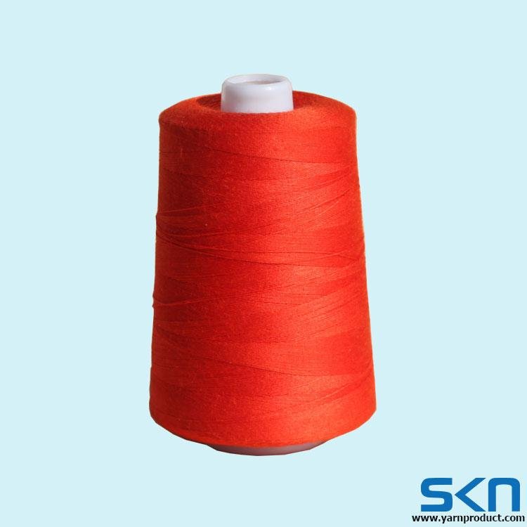 Sewing thread manufacture