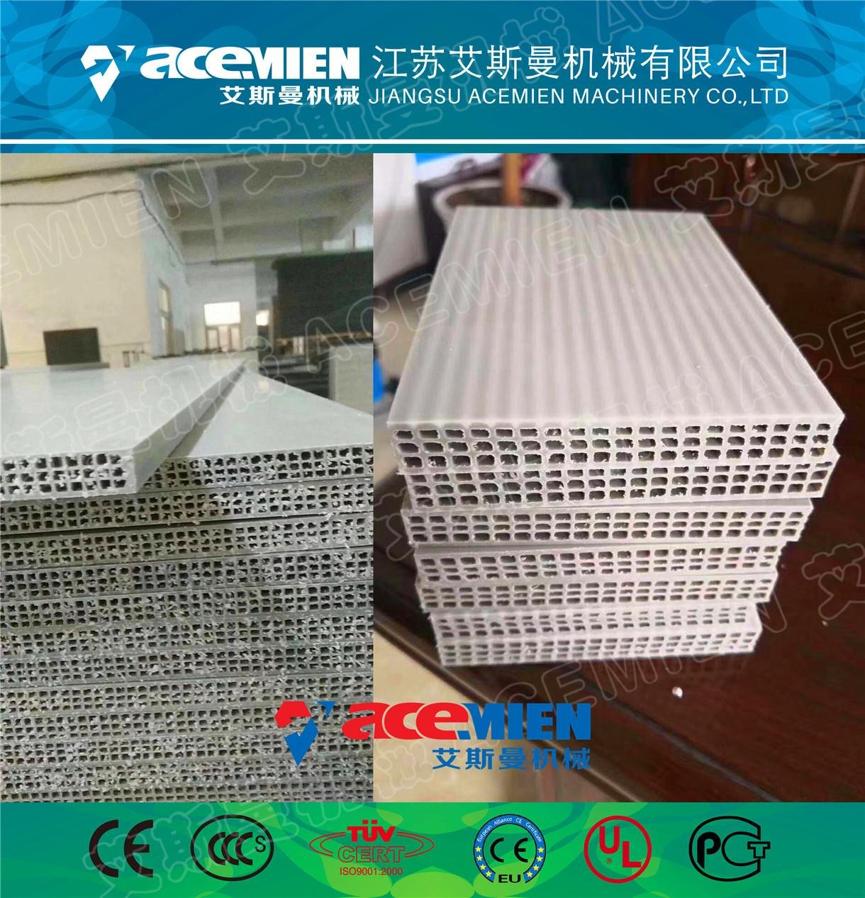 高产量PP塑料中空建筑模板机器高产量中空塑料模板生产线 4