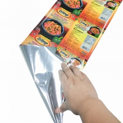 Hot selling normal clear soft PVC laminated plastic automatic packaging roll alu