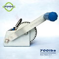 High quality hand trailer winch 700LBS SNOWAVES webbing length 4.3m 2