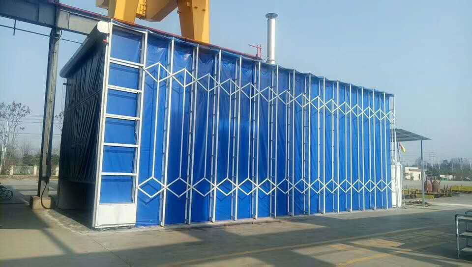 no pollution no foundation pneumatic recovery sand blasting booth 3