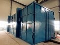 Sand blasting chamber with pneumatic automatic recovery system 1