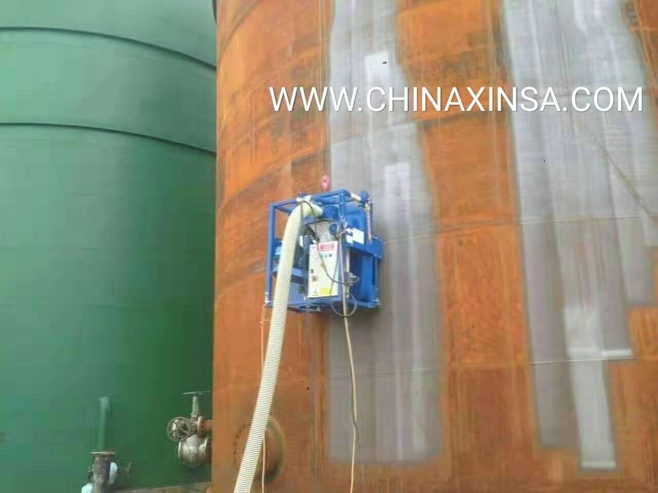 Oil tank shot blasting machine 2